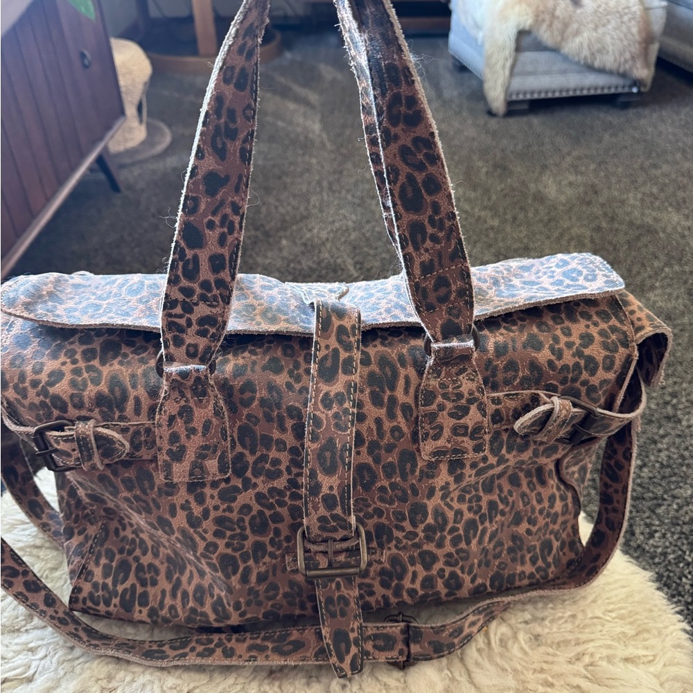 Leopard Print Women's Bag